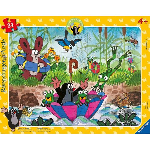 Puzzle Cadre - Garden Friends - 34 Pièces