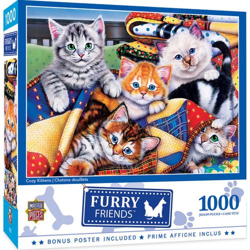 Cozy Cats - Puzzle 1000 Pièces