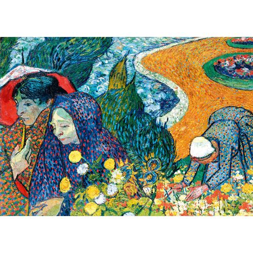 Vincent Van Gogh - Memory Of The Garden At Etten (Ladies Of Arles), 1888 - Puzzle 1000 Pièces