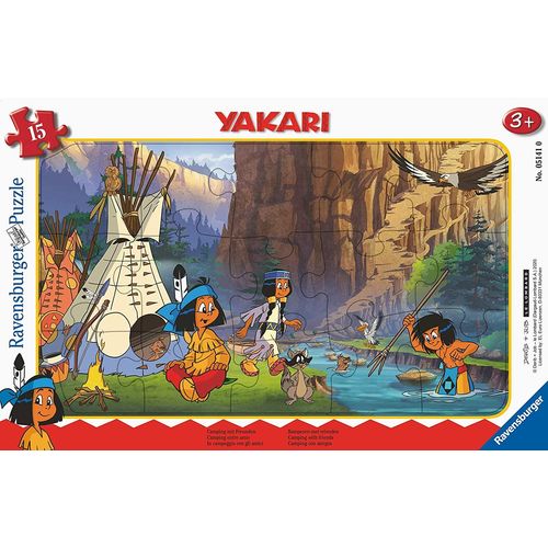 Puzzle Cadre - Yakari - 15 Pièces