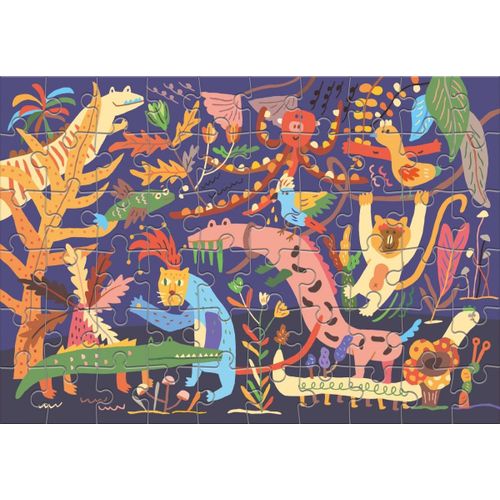 Wild Animals - Puzzle 60 Pièces