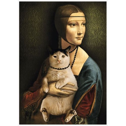 Lady With A Cat - Puzzle 1000 Pièces