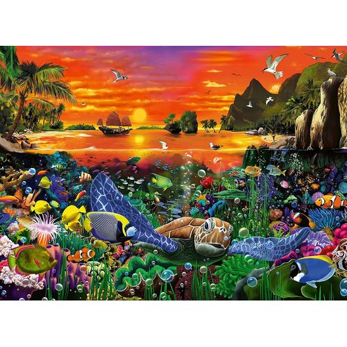 Reef Turtle - Puzzle 500 Pièces