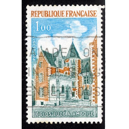 Timbre Le Clos Lucé À Amboise,République Française,1,00.