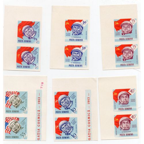 Roumanie- Série De 10 Blocs Timbres Neufs- Espace