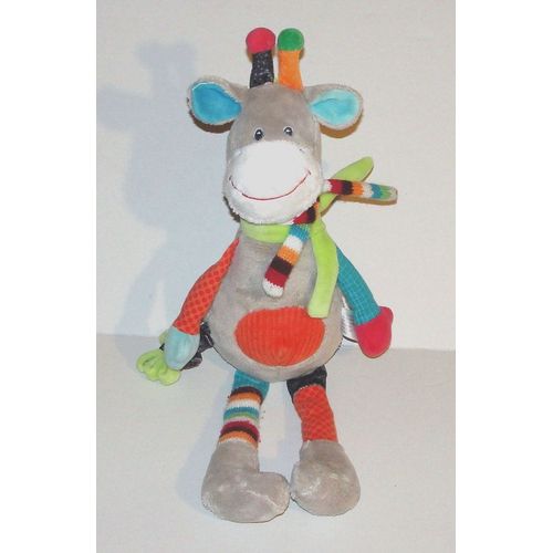 Doudou Girafe Simba Toys Grand Model 45 Cm Peluche Girafe Multicolore