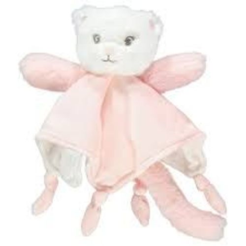 Doudou Chat Rose Premaman Orchestra Jouet Porte Tetine Bebe Naissance Chaton Bb Plat Comforter Blankie Pink Cat Baby