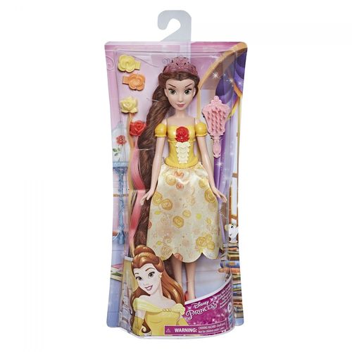 Disney Princesses Disney Princesses La Belle Et La Bête - Poupee Princesse Disney Belle À Coiffer - 30cm