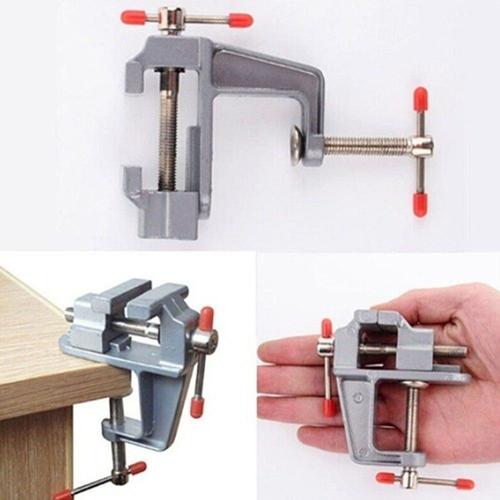 Petit étau Miniature en aluminium pour bijoutiers, pince de bricolage, étau de Table, accessoires pour la maison, Mini outil multifonctionnel