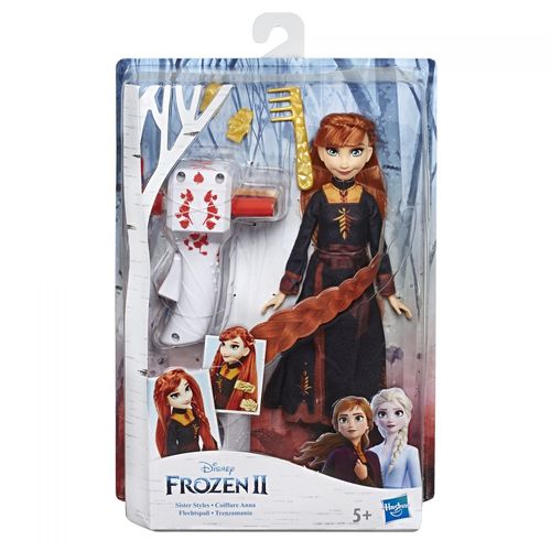 Frozen Disney La Reine Des Neiges 2 - Poupee Mannequin Coiffure Anna