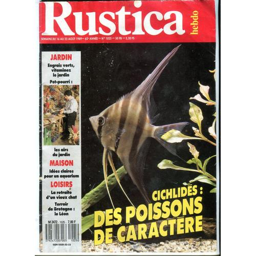 Rustica - N°1025 : Cichlidés - Des Poissons De Caractère