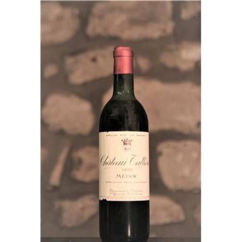 Vin Rouge, Medoc, Château Taffard 1970