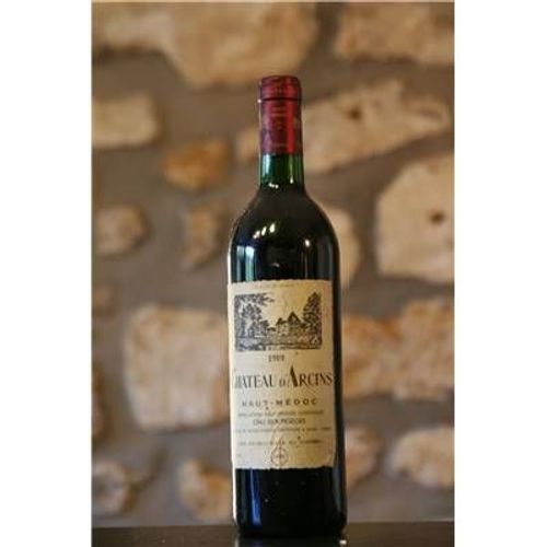 Vin Rouge, Haut Medoc, Château D'arcins 1989