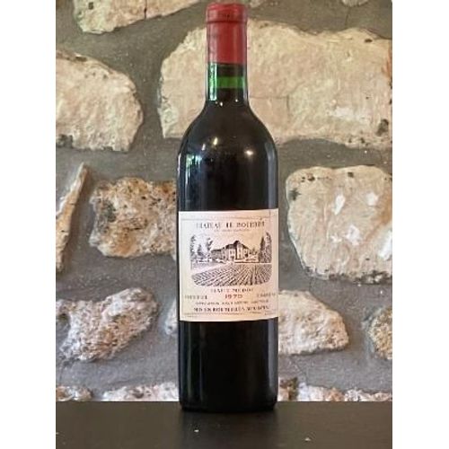 Vin Rouge, Haut Medoc, Château Le Bourdieu 1970