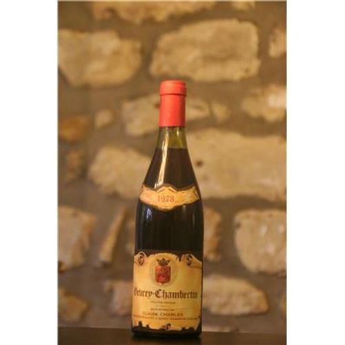 Vin Rouge, Domaine Claude Charles 1978