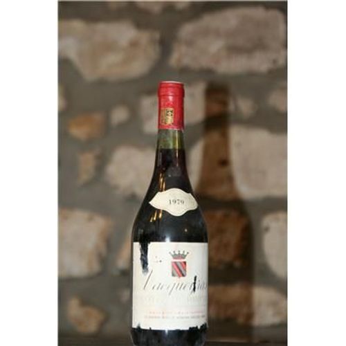 Vin Rouge, Les Vignerons Reunis De Vacqueras 1979