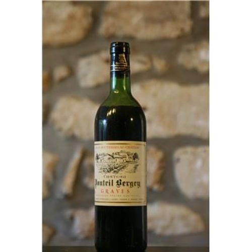 Vin Rouge, Chateau Ponteil Bergey 1979