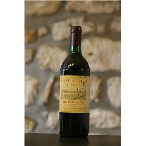 Vin Rouge, Chateau Beau Ceran 1999