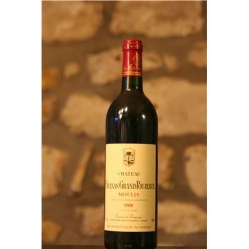 Vin Rouge, Château Branas Grand Poujeaux 1988