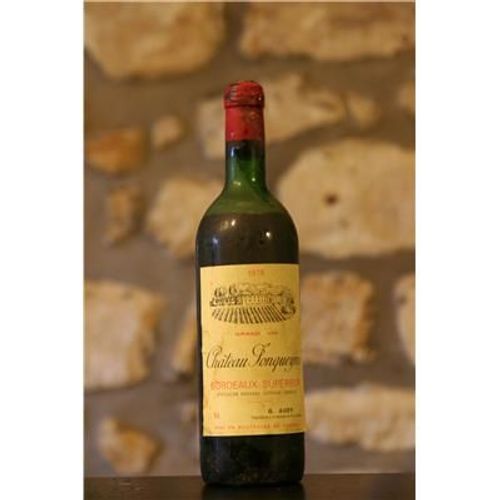 Vin Rouge, Château Fonqueyres 1978