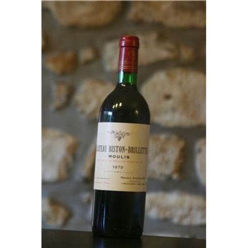 Vin Rouge, Château Bistron Brillette 1979