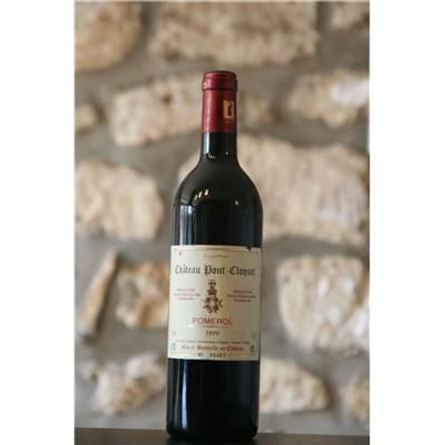 Vin Rouge, Château Pont Cloquet 1999