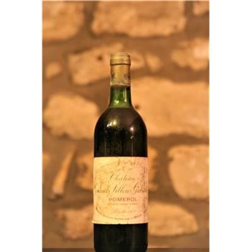 Vin Rouge, Pomerol, Château Grands Sillons Gabachot 1979