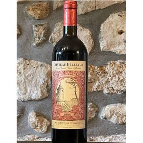Vin Rouge, Bordeaux Supérieur, Château De Bellevue 2000