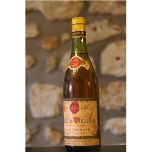 Vin Blanc, Pouilly Vinzelles, Domaine Marcel Georges 1966