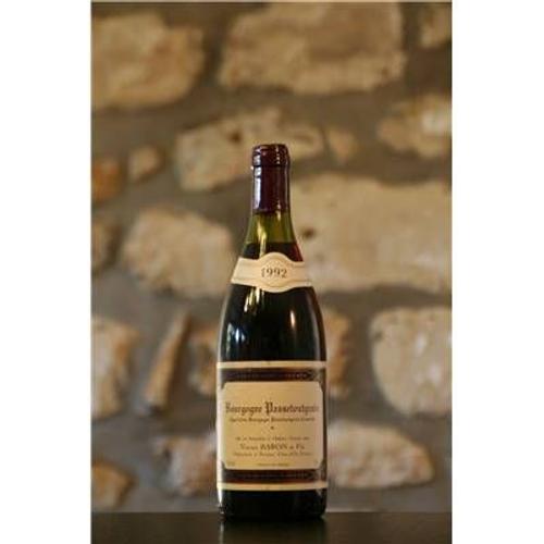 Vin Rouge, Passetoutgrain, Domaine Vincent Baron 1992