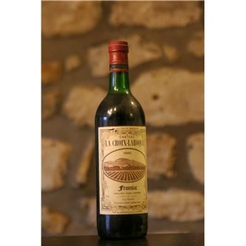 Vin Rouge, Château La Croix Laroque 1986
