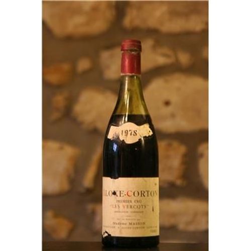 Vin Rouge, Les Vercots, Domaine Masson 1978