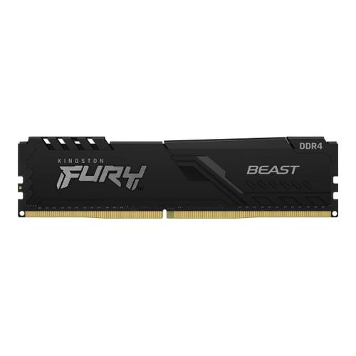 Kingston FURY Beast - DDR3 - kit - 8 Go: 2 x 4 Go - DIMM 240 broches - 1866 MHz / PC3-14900 - CL10 - 1.5 V - mémoire sans tampon - non ECC - noir