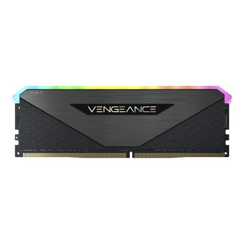 CORSAIR Vengeance RGB RT - DDR4 - kit - 16 Go: 2 x 8 Go - DIMM 288 broches - 3200 MT/s / PC4-25600 - CL16 - 1.35 V - mémoire sans tampon - non ECC - noir