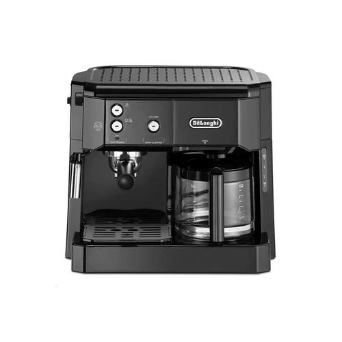 De'Longhi BCO 411.B - Machine à café avec machine à filtre et buse vapeur "Cappuccino" - 15 bar - 10 tasses - noir