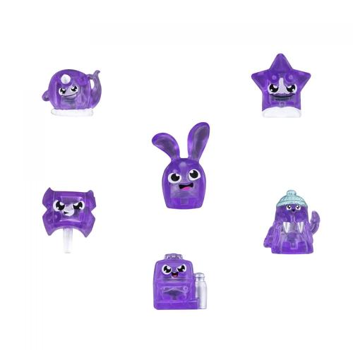 Hasbro Hanazuki - Pack 5 Trésors + 1 Mini Hemka Violet