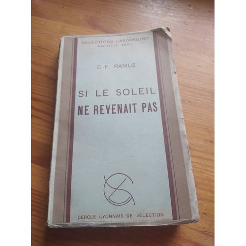 Si Le Soleil Ne Revenait Pas