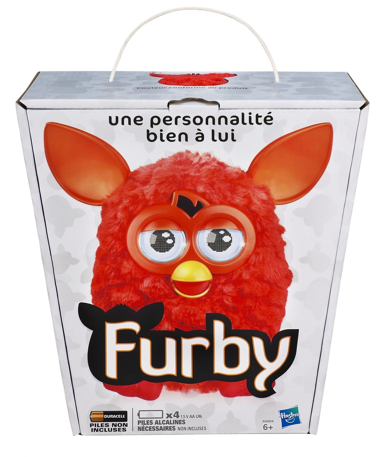 Hasbro Furby jouet interactif (orange), langue allemande 