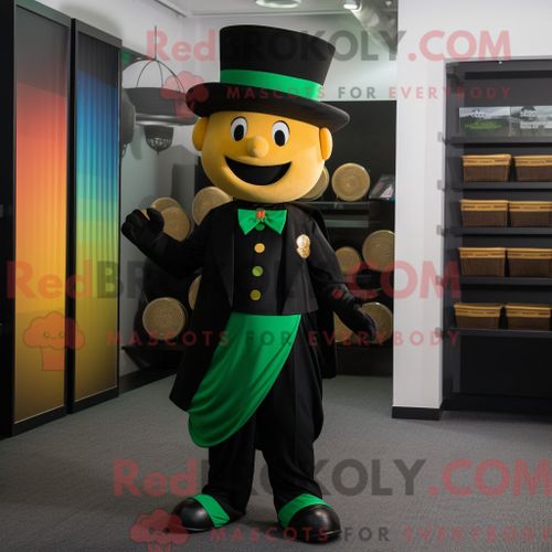 Personnage Mascotte Redbrokoly D Ours À Lunettes Jaune Citron Habillé D Un Jean Skinny Et De Bretelles