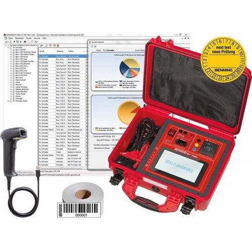 Testeur d'appareils ST 760 + SET BENNING