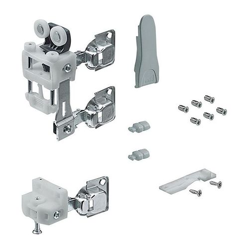 Ferrure de porte coulissante 927857125kg gauche gris