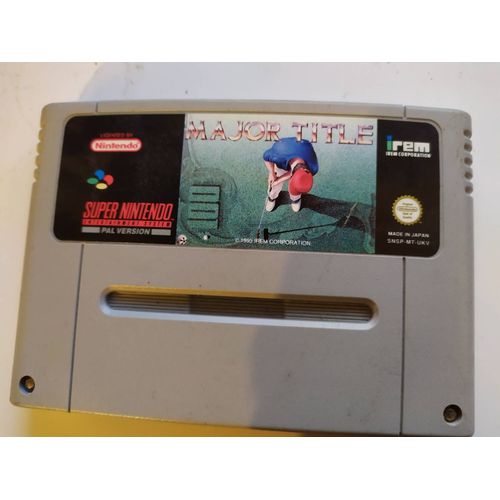 Major Title Super Nintendo