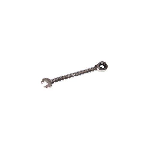 Clé mixte à cliquet à tête droite 22 mm en acier chrome-vanadium - 719792 - Silverline