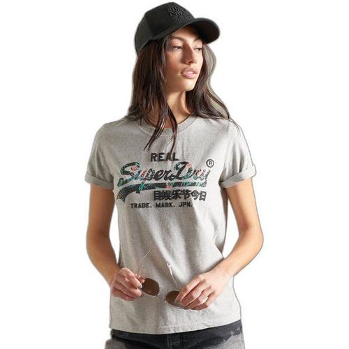 T-Shirt Femme Vintage Logo