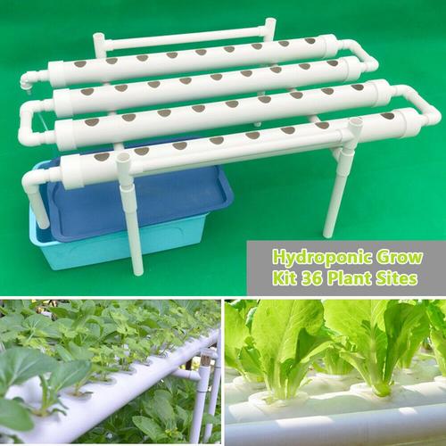 GFCGFGDRG Intérieur hydroponique Kit Growing système 24 Trous Usine du site Set Plants de légumes Culture des Plantes Cultivez Box 