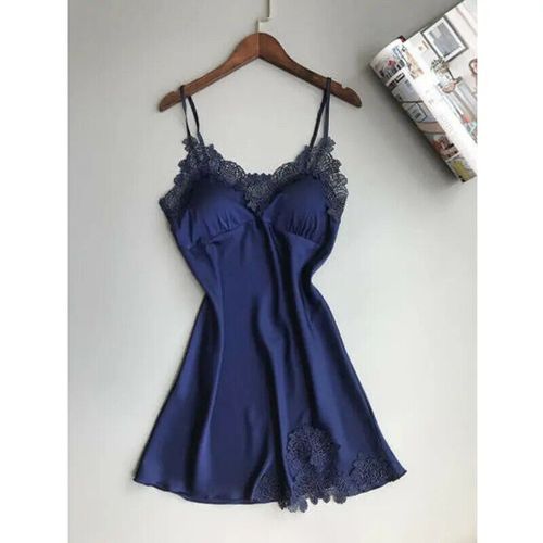 Injlace-Robe De Nuit En Satin Pour Femme,Lingerie Tendance,Vêtements De Nuit,2019