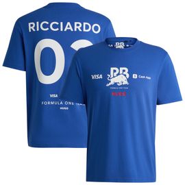 T-Shirt Daniel Ricciardo Avec Application Rb Cash