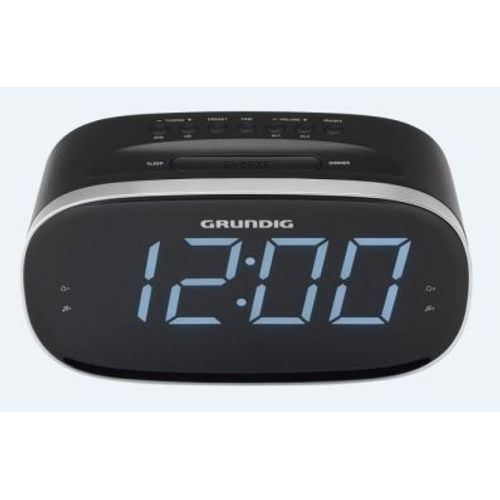 Radio réveil Grundig SONOCLOCK3100 - FM - LCD blanc - Port USB