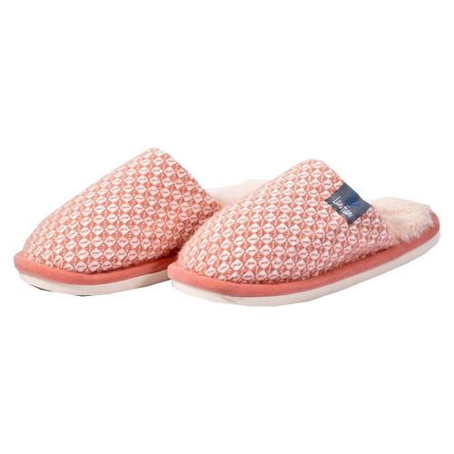 Pantoufles Cocooning Pour Femme Confort Premium 2087 Rose Fonce