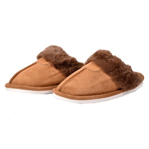 Pantoufles Cocooning Pour Femme Confort Premium 2089 Coffee